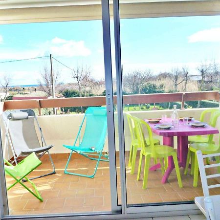 Studio Cabine Cosy Avec Terrasse, Acces Direct Plage Et Parking Prive, 2-4 Pers, Animaux Ok - Fr-1-387-139 Marseillan  Exterior photo