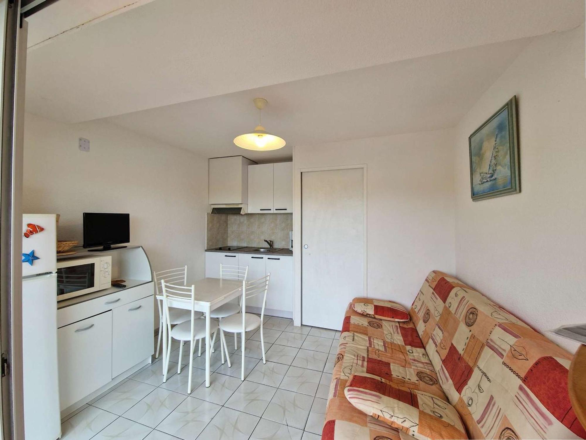 Studio Cabine Cosy Avec Terrasse, Acces Direct Plage Et Parking Prive, 2-4 Pers, Animaux Ok - Fr-1-387-139 Marseillan  Exterior photo